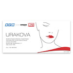 Пригласительный билет на показ одежды марки Urakova